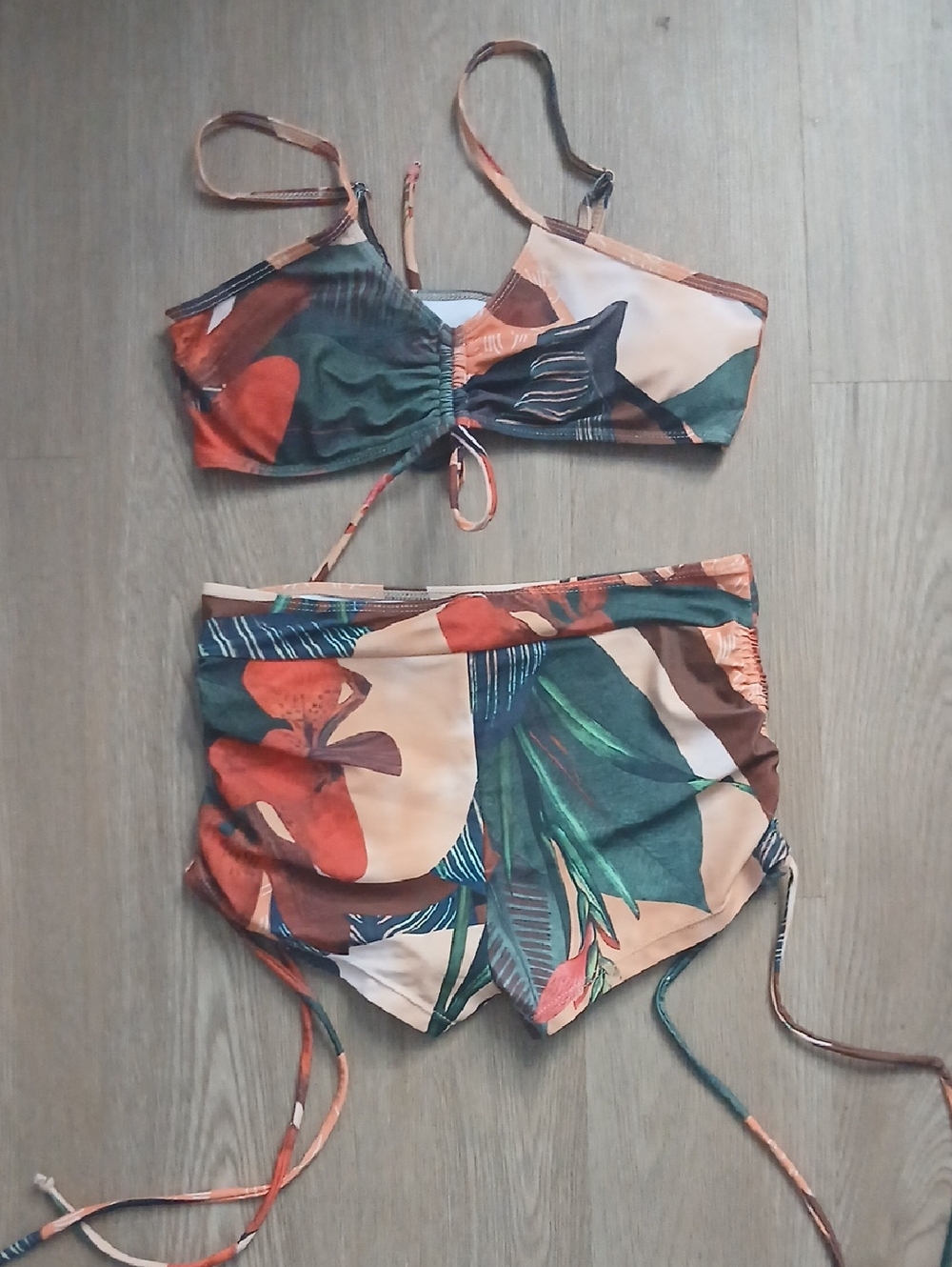 Tropical Two-Piece Bikini